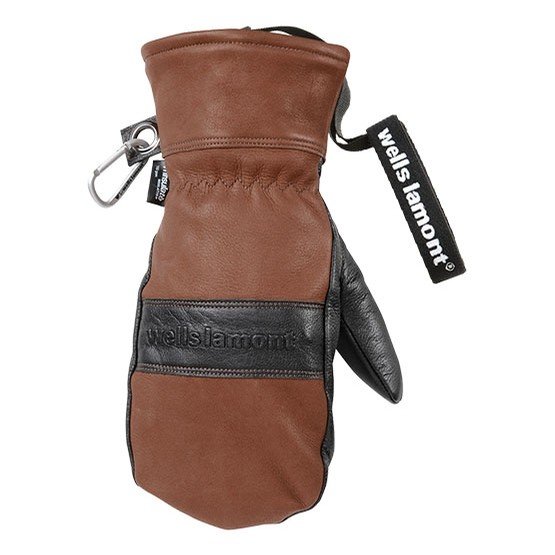 GUIDE HYDRAHYDE MITTENS: BROWN